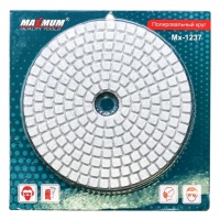 Круг алмазный шлифовальный по камню гибкий d100 мм, P 500 , «черепашка», "MAXIMUM" (2266)