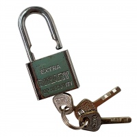 Замок навесной "серебро" 30 мм,"EXTRA BINARY" 
