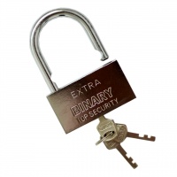 Замок навесной "серебро" 70 мм,"EXTRA BINARY" 