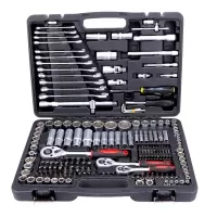 Набор инструментов для автомобиля 216 предметов, CRV сталь