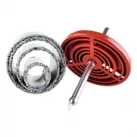 Набор коронок по керамограниту 33, 53, 67, 73 мм , "BOLIAN"